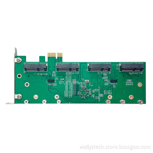 DR2G41 Support 4 x Mini PCIe Card or 4 x M.2 Card wireless wifi6